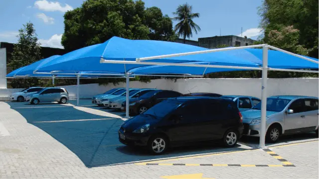 cobertura de garagem