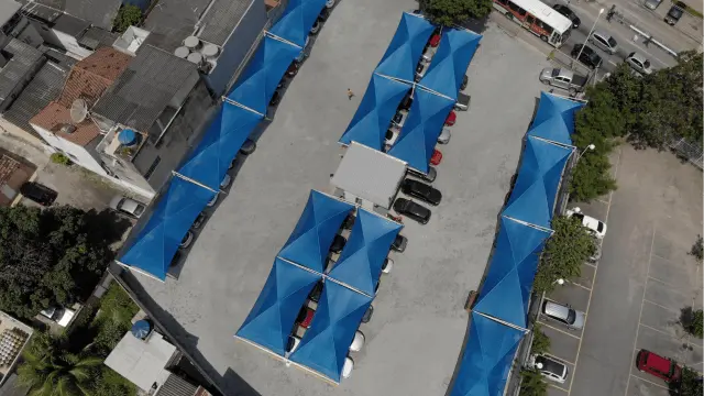 cobertura para estacionamento Búzios