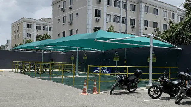 coberturas para estacionamentos de mercado