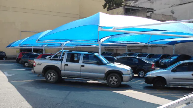 cobertura para estacionamentos de shopping