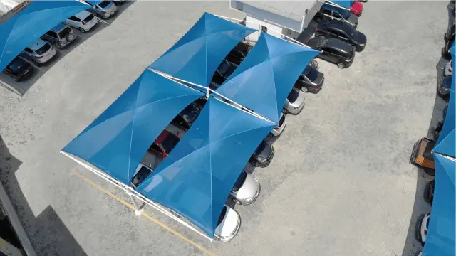 coberturas de estacionamento com sombrite