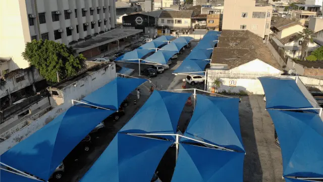 sombrite para garagem